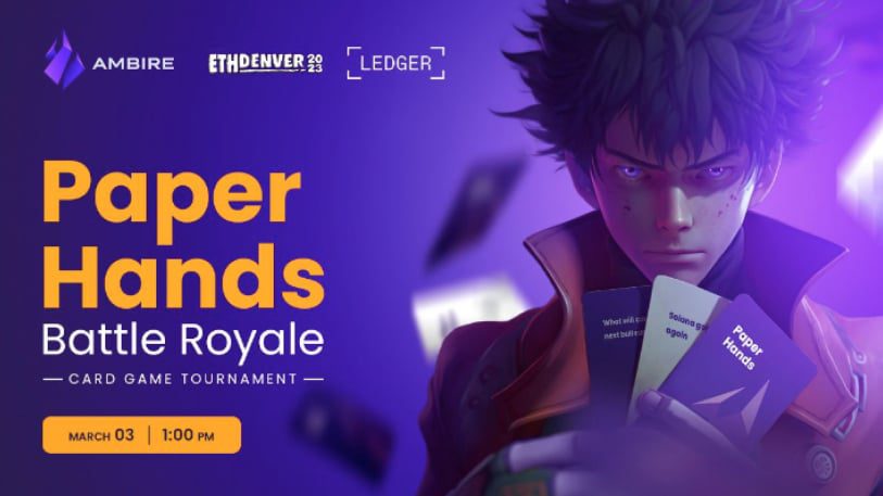 Ambire to Host a “Paper Hands” Tournament at ETHDenver