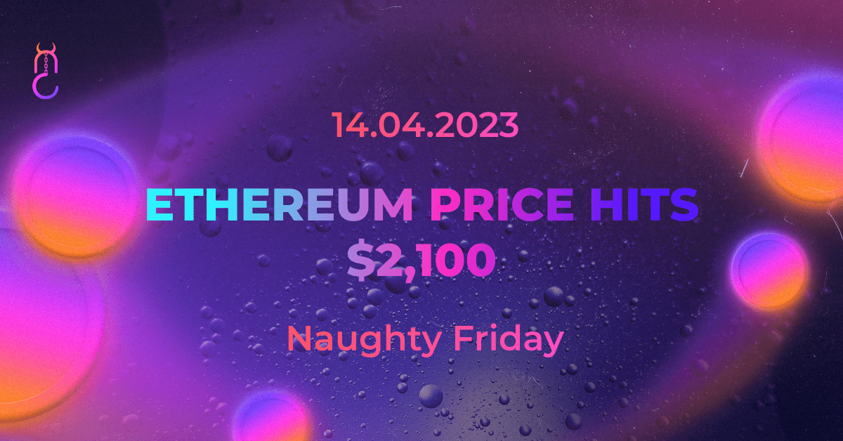 Ethereum Shapella upgrade pushes ETH price to $2,100