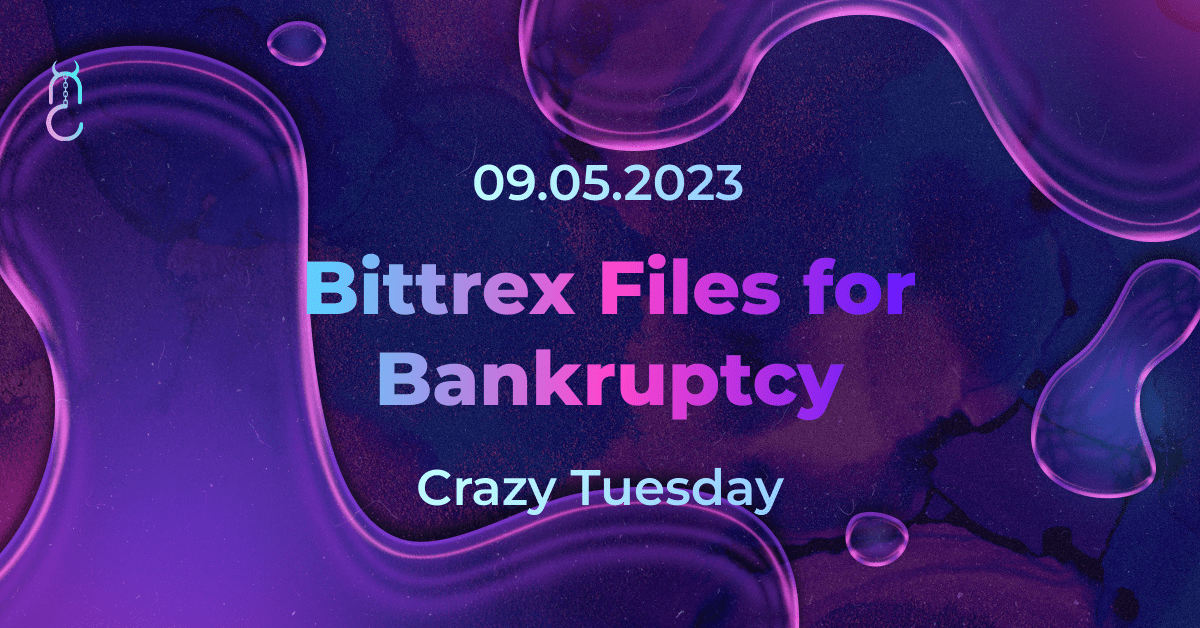 The US-based Bittrex exchange has filed for bankruptcy