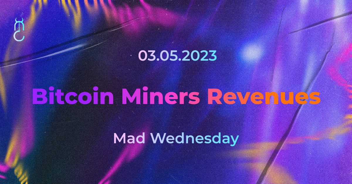 Bitcoin Miners Revenues