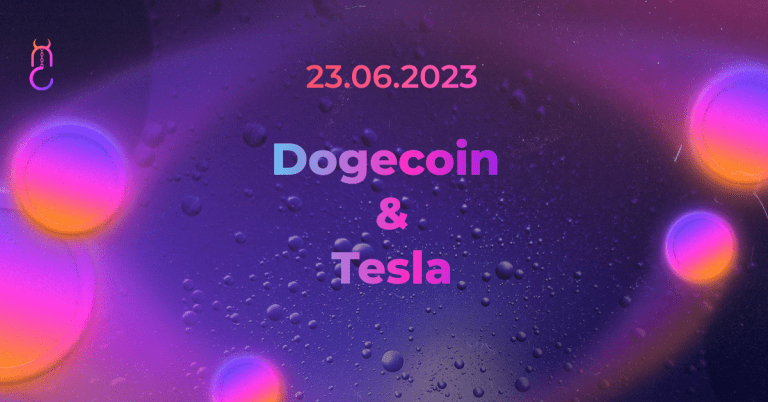 dogecoin was featured on Tesla's website.