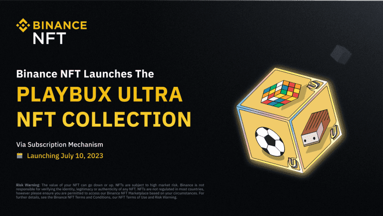 Binance NFT Marketplace Launches Playbux Ultra NFT Collection via Subscription Mechanism