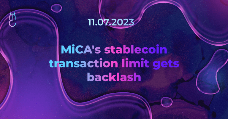 MiCA’s stablecoin transaction limit gets backlash