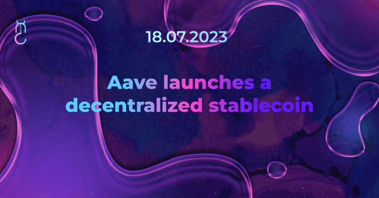 Aave launches a decentralized stablecoin