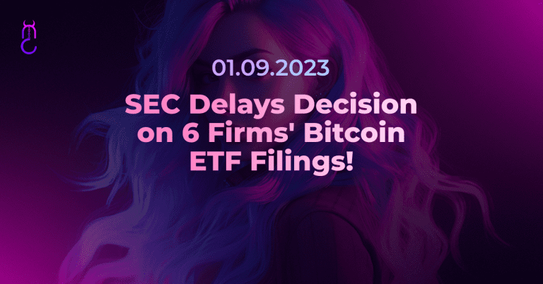 SEC Delays Decision on 6 Firms' Bitcoin ETF Filings!