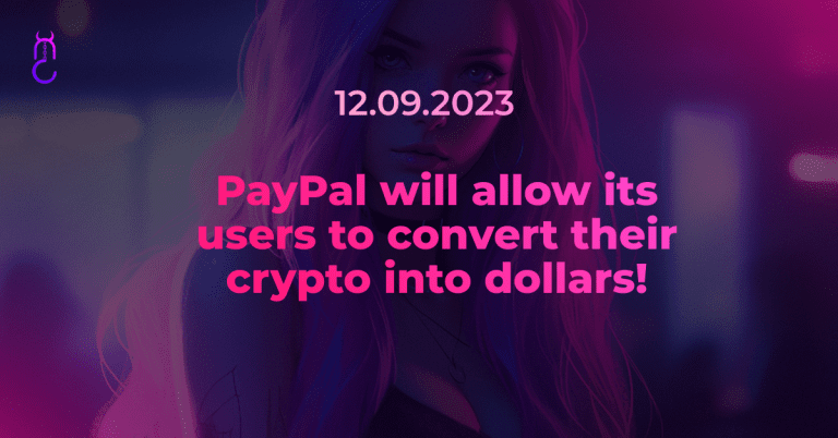 PayPal will allow its users to convert their crypto into dollars!