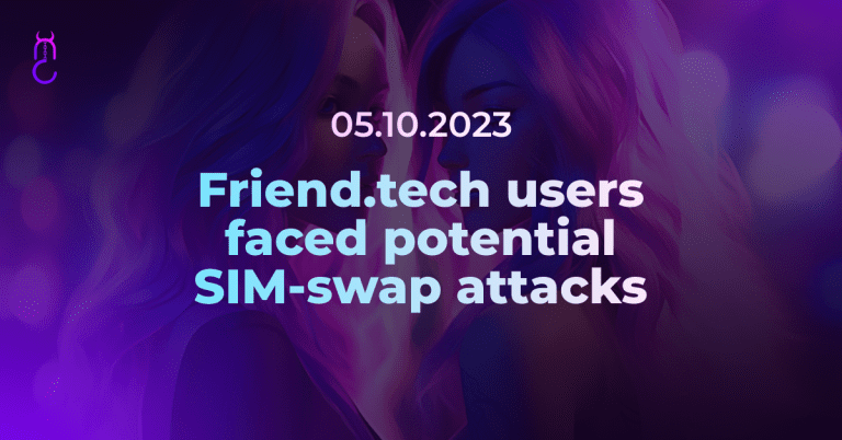 Friend.tech users faced potential SIM-swap attacks