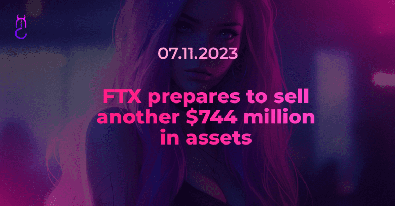 FTX prepares to sell another $744 million in assets