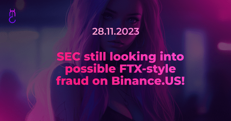 SEC still looking into possible FTX-style fraud on Binance.US!