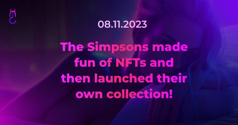 The Simpsons made fun of NFTs and then launched their own collection!