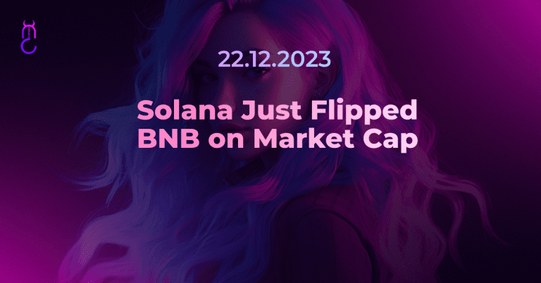 Solana just flipped BNB on Market Cap