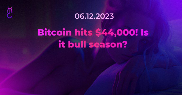 Bitcoin hits $44,000! Is it bull season?