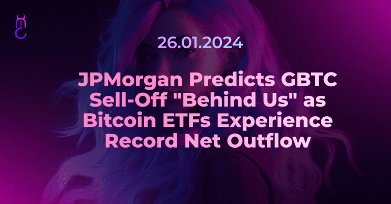 JPMorgan Predicts GBTC Sell-Off “Behind Us” as Bitcoin ETFs Experience Record Net Outflow