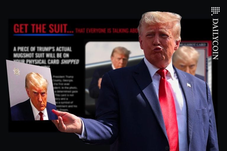 Trump Sells $2.5M ETH Upon Disappointing Mugshot NFT Sales – DailyCoin